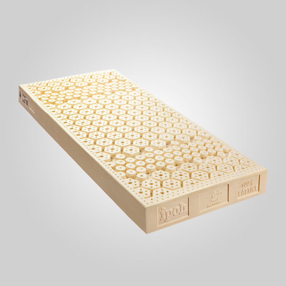 Cuscino In Lattice American Talalay: Dormi Fresco E Sostenuto (Cotone Di Lusso 400 Fili)